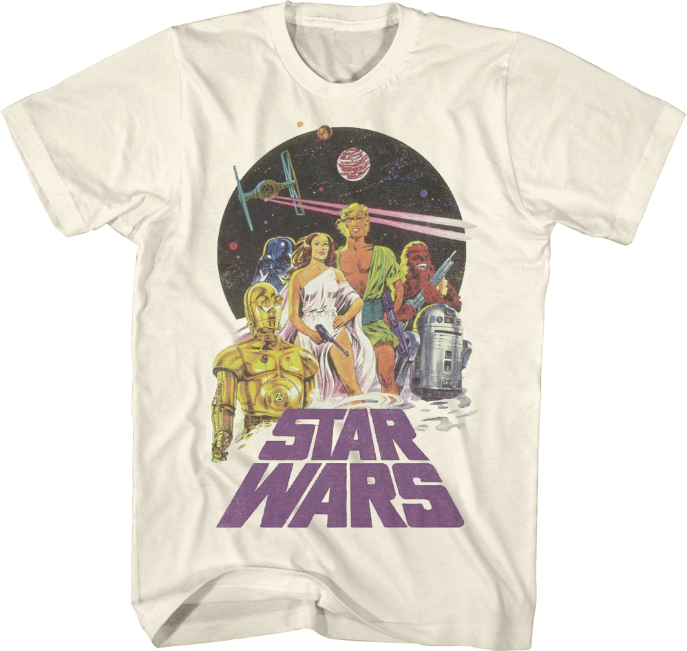 Italian Poster Star Wars T-Shirt