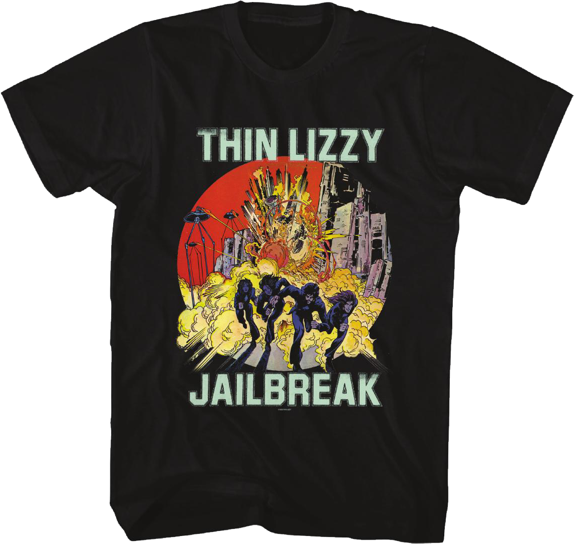 Jailbreak Thin Lizzy T-Shirt product image 1