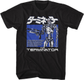 Japanese Endoskeleton Poster Terminator T-Shirt