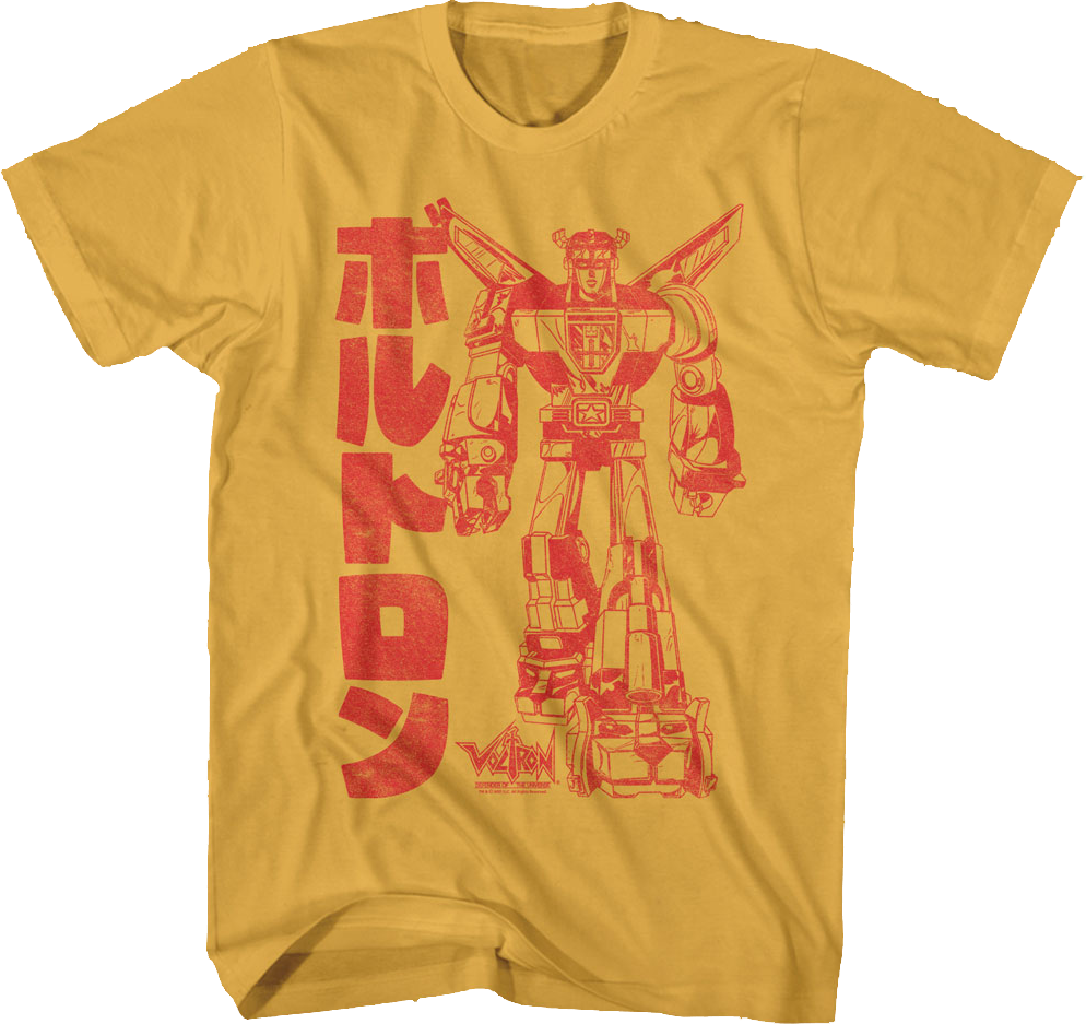 Japanese Text Voltron T-Shirt product image 1