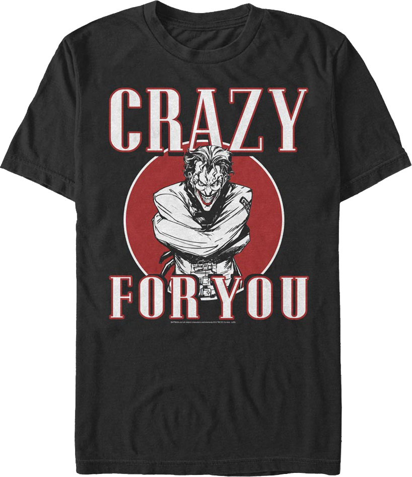 Joker Crazy For You DC Comics T-Shirt product image 1