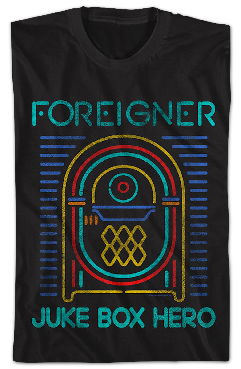 Juke Box Hero Foreigner T-Shirt product image 2