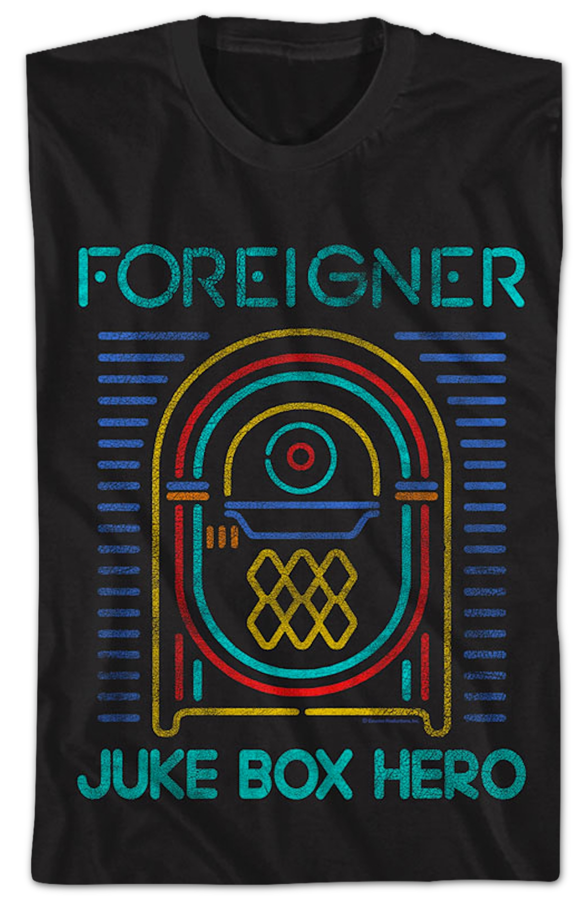 Juke Box Hero Foreigner T-Shirt product image 2
