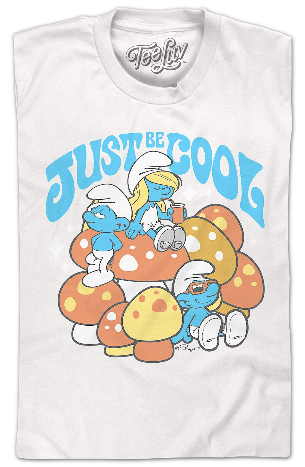 Just Be Cool Smurfs T-Shirt product image 2