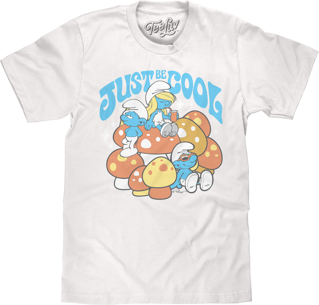 Just Be Cool Smurfs T-Shirt product image 1