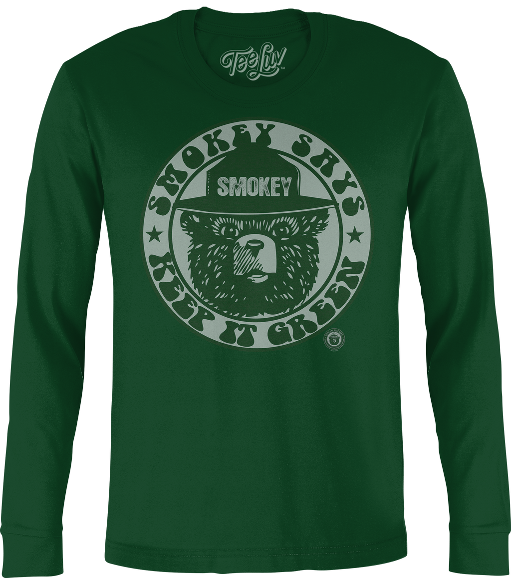 Keep It Green Smokey Bear Long Sleeve Shirt product image 1