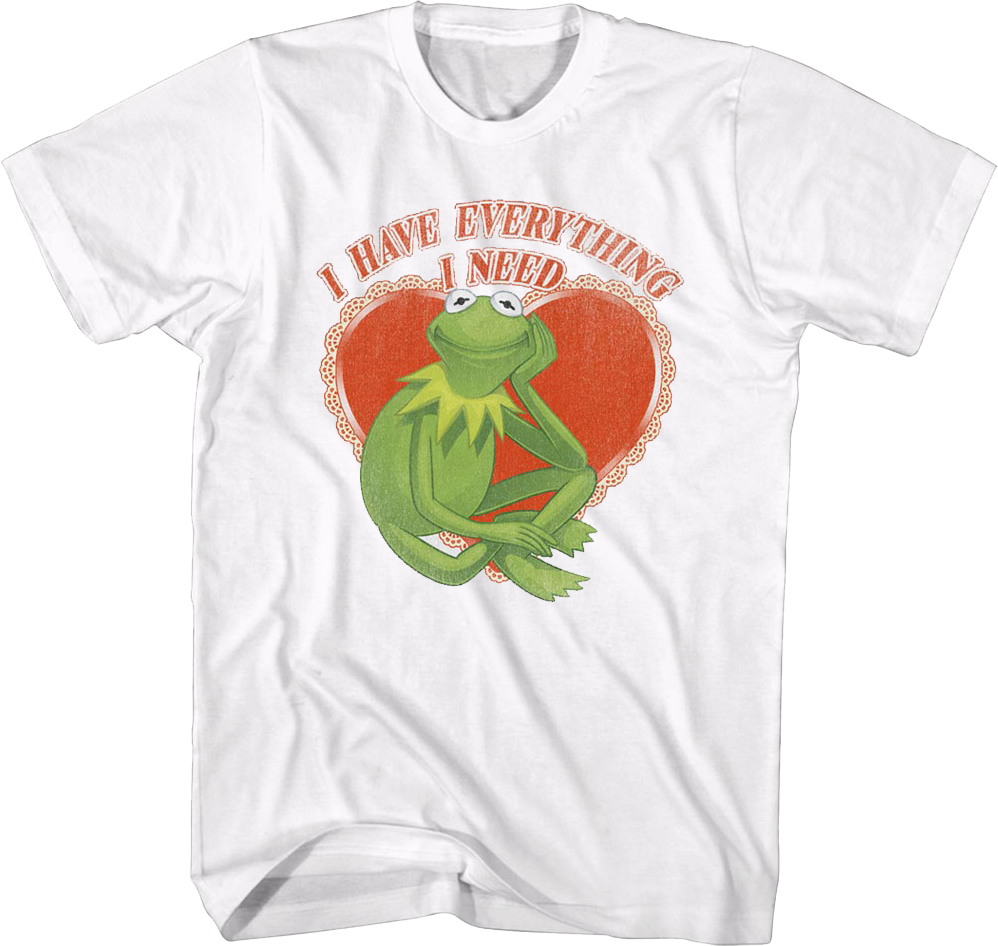 Kermit The Frog I Have Everything I Need Muppets T-Shirt product image 1