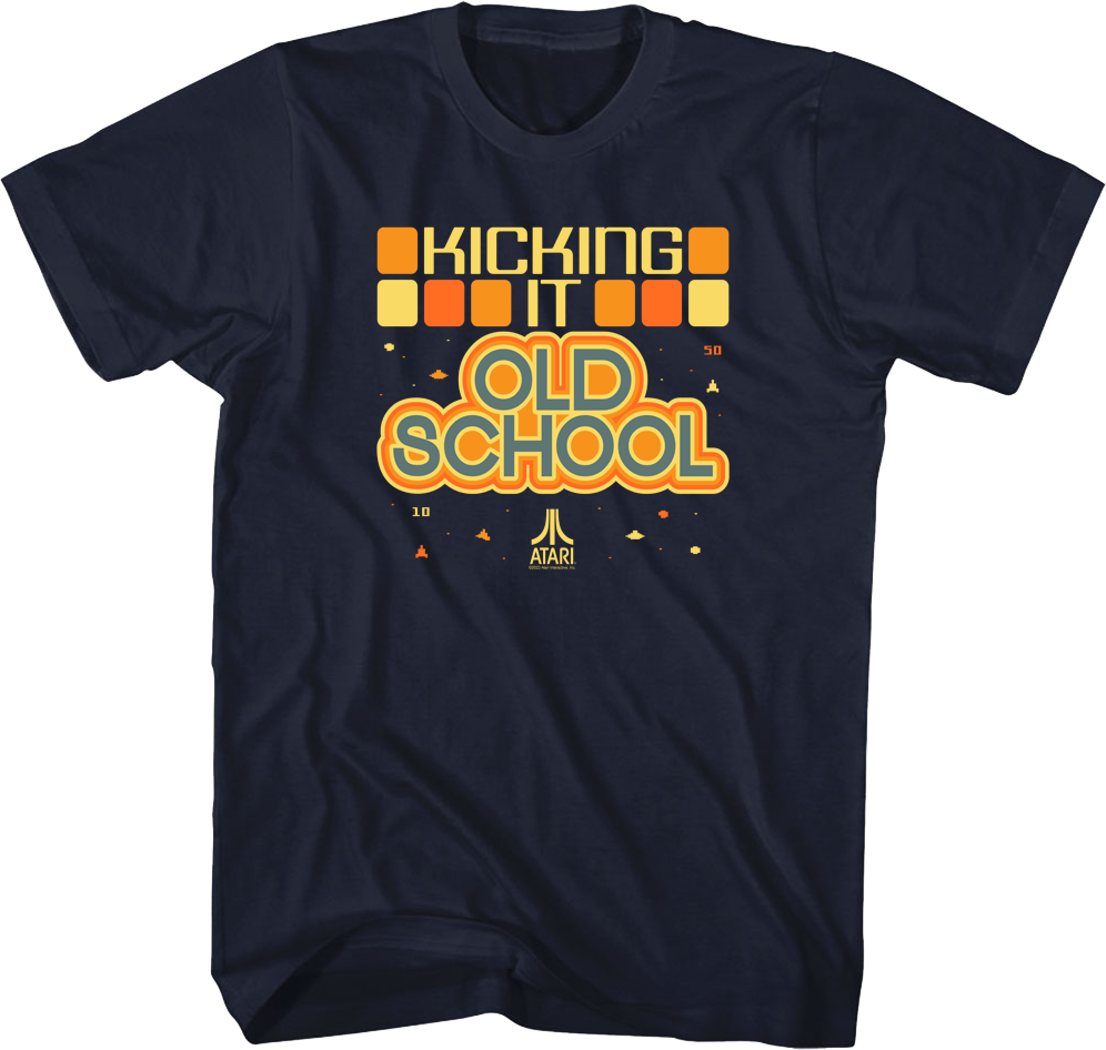 Kicking It Old School Atari T-Shirt product image 1