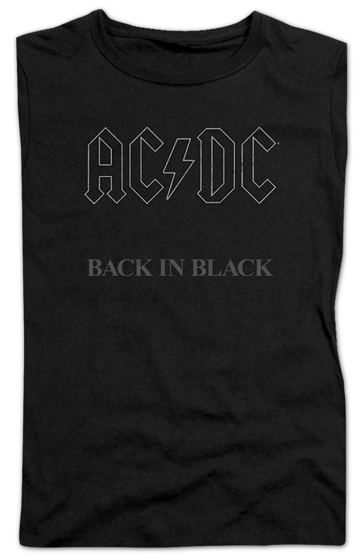 Ladies ACDC Back In Black Shirt product image 1