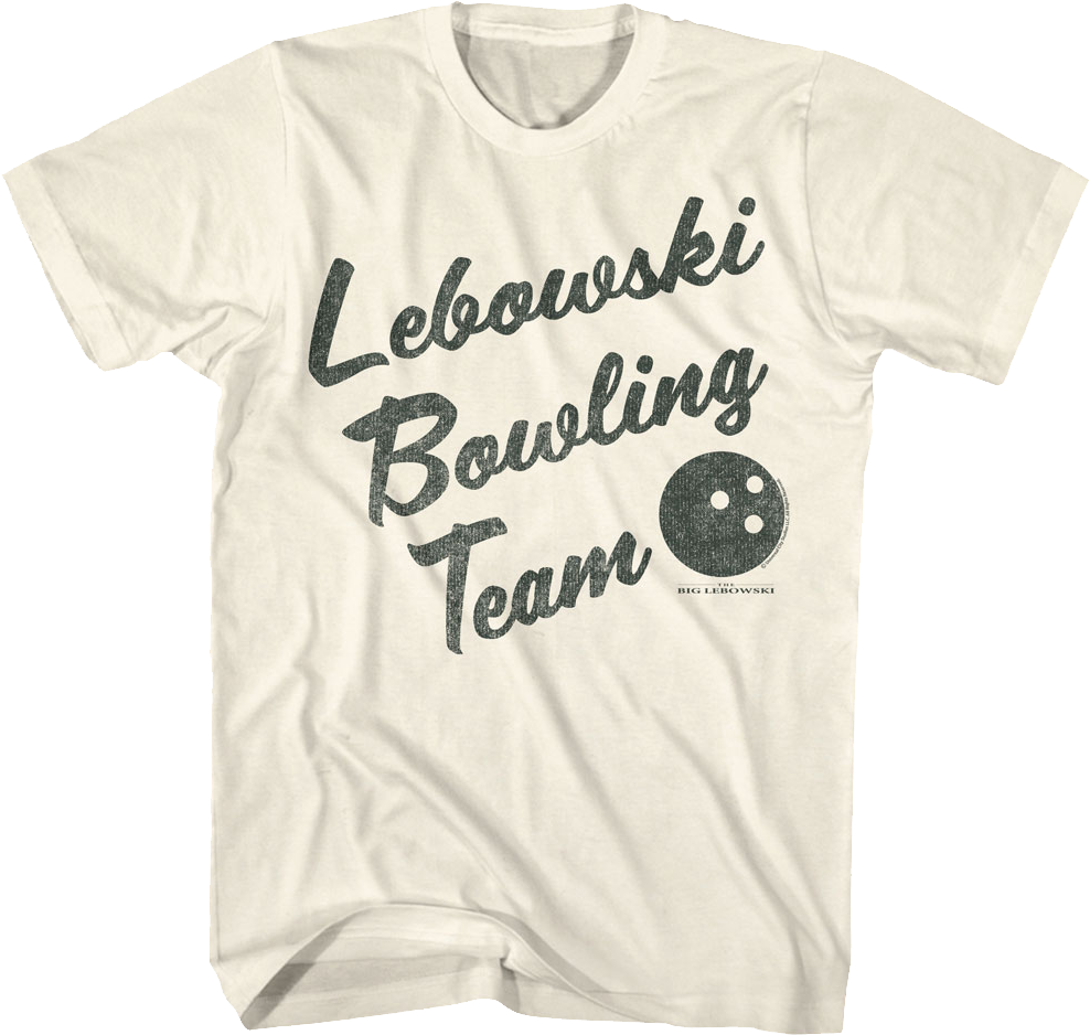 Lebowski Bowling Team Big T-Shirt product image 1