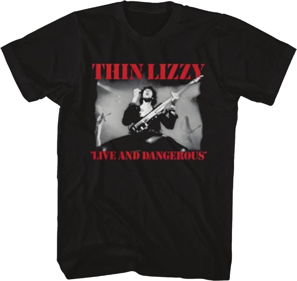 Live And Dangerous Thin Lizzy T-Shirt product image 1