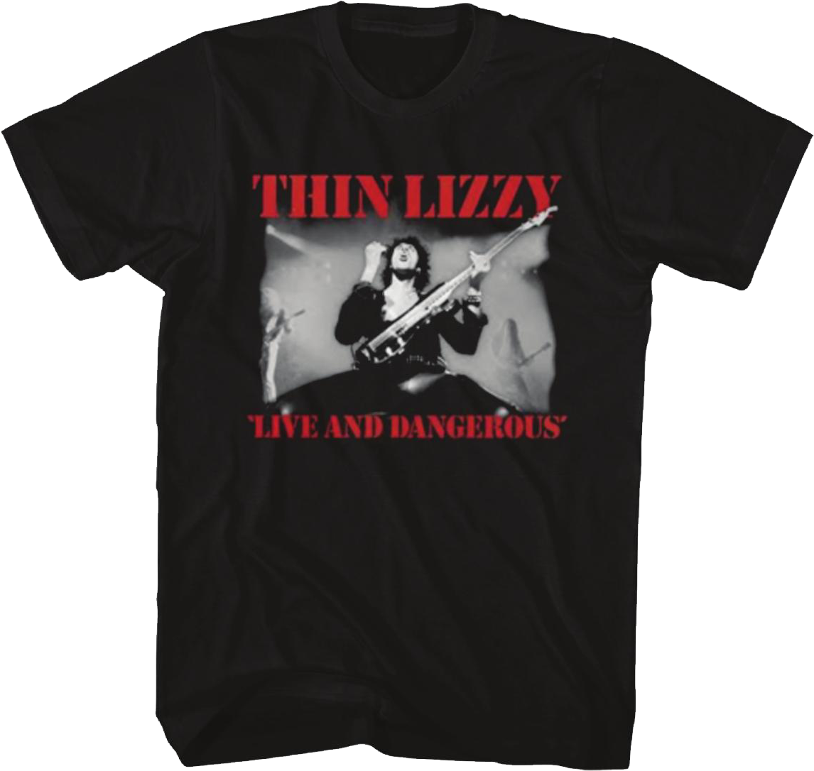 Live And Dangerous Thin Lizzy T-Shirt product image 1