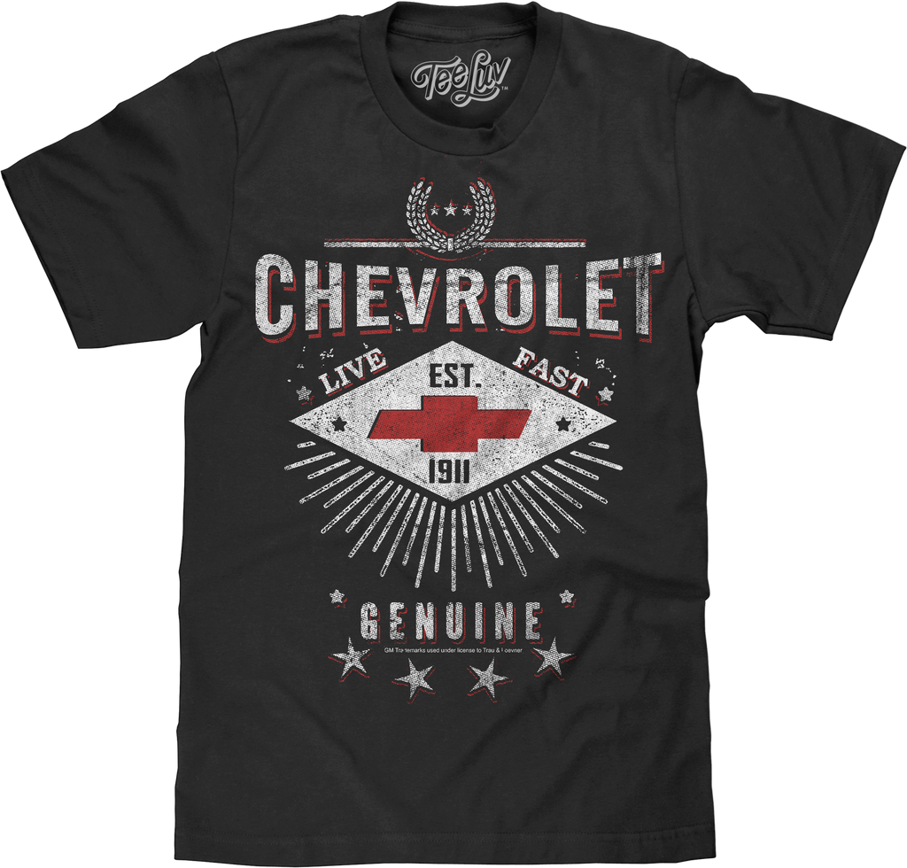 Live Fast Chevrolet T-Shirt product image 2