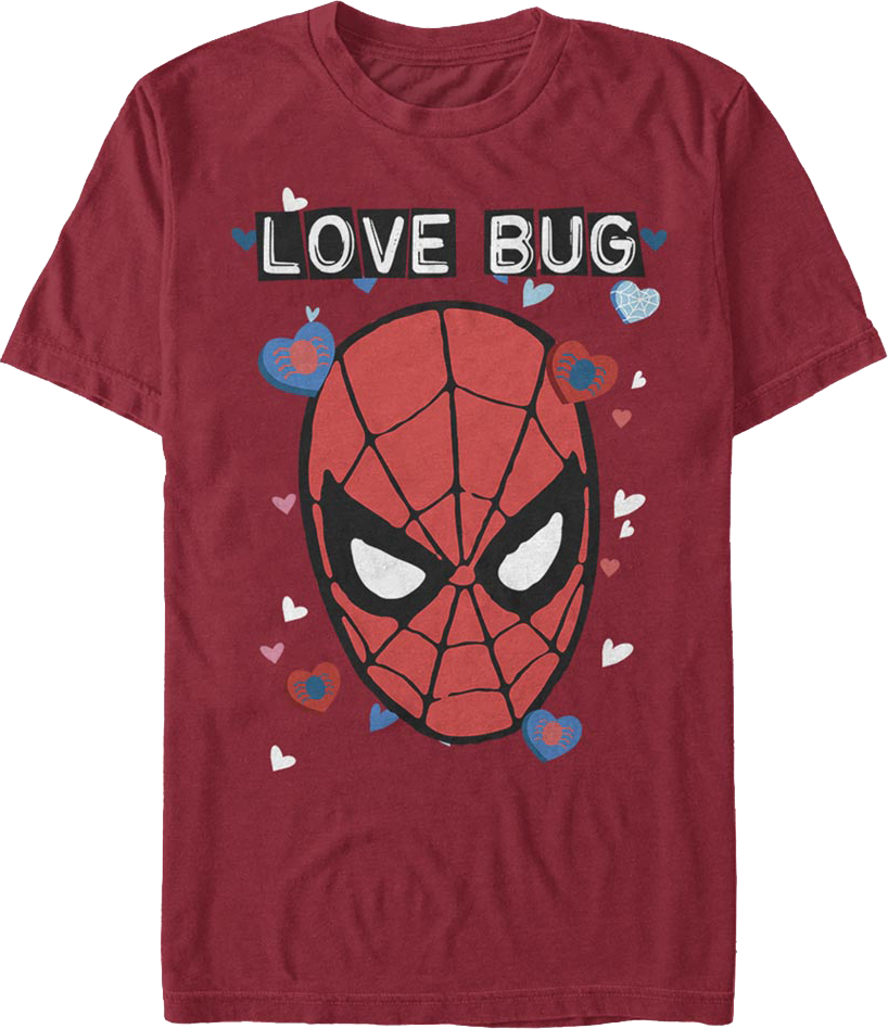 Spider-Man Love Bug Marvel Comics T-Shirt product image 1