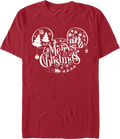 Mickey Mouse Merry Christmas Disney T-Shirt product image 1