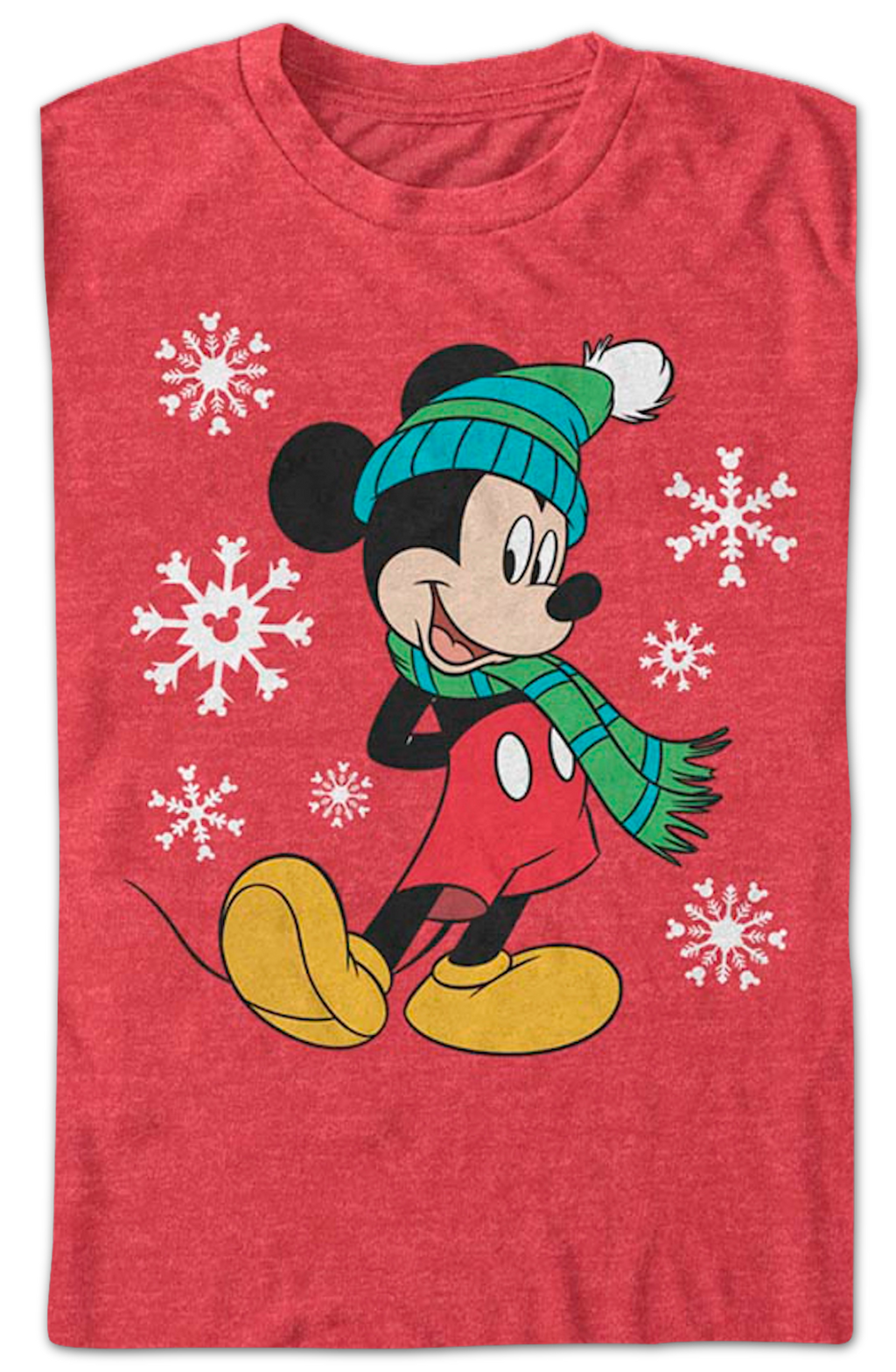 Mickey Mouse Snowflakes Disney T-Shirt product image 2
