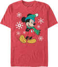 Mickey Mouse Snowflakes Disney T-Shirt product image 1