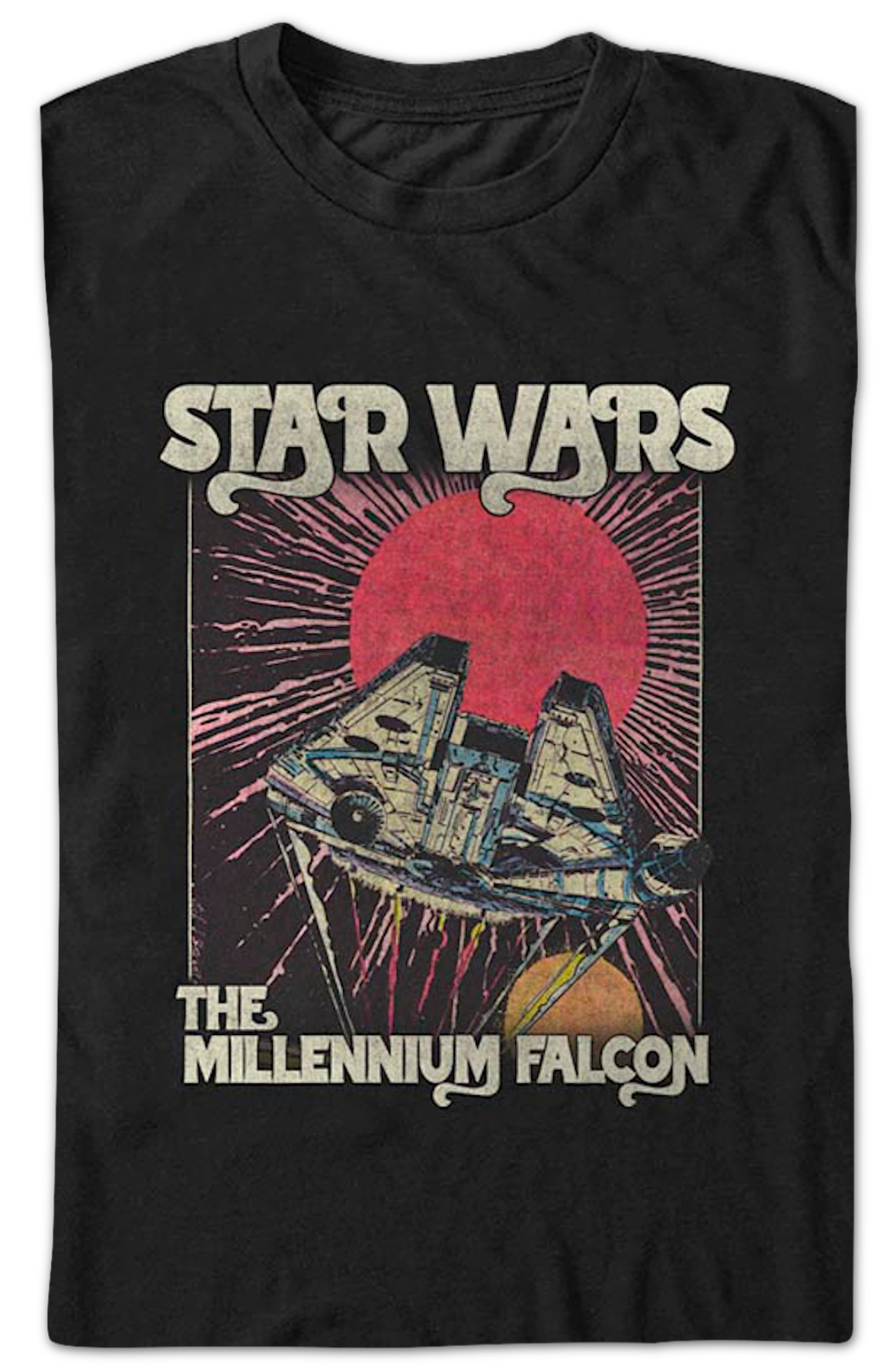 Millennium Falcon Hyperdrive Star Wars T-Shirt product image 2