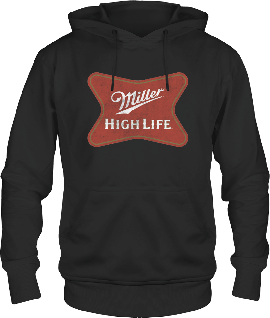 Black Miller High Life Hoodie product image 1