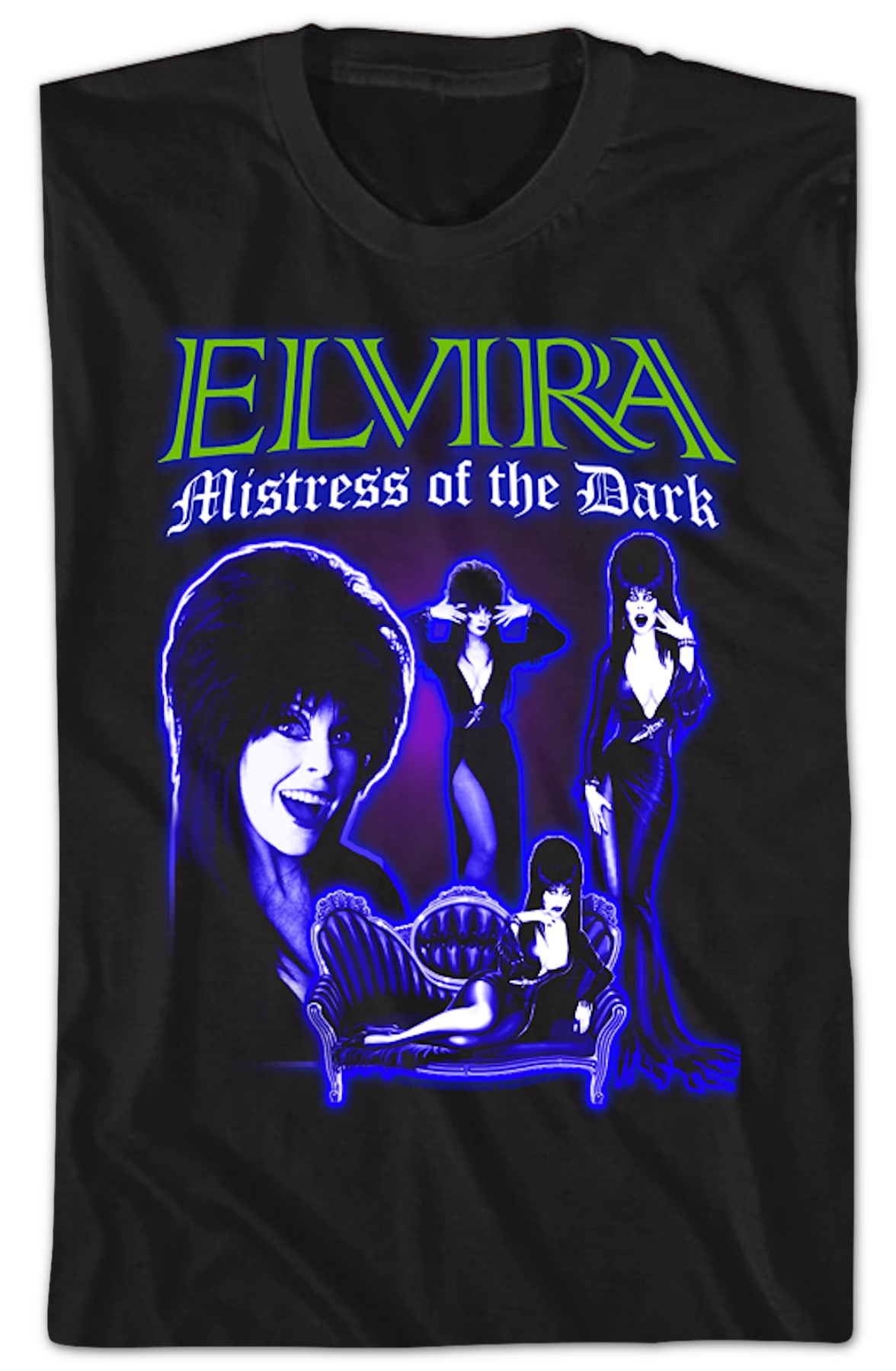 Mistress of the Dark Collage Elvira T-Shirt product image 2