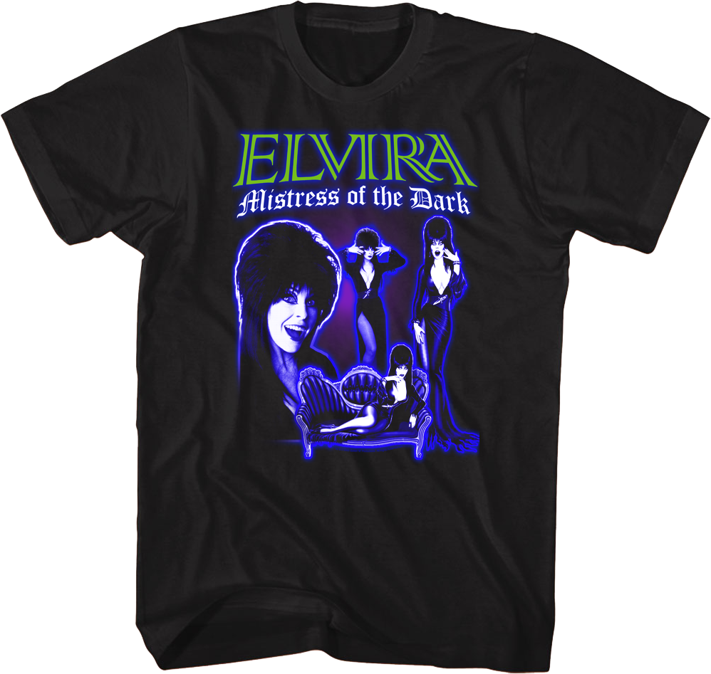 Mistress of the Dark Collage Elvira T-Shirt product image 1