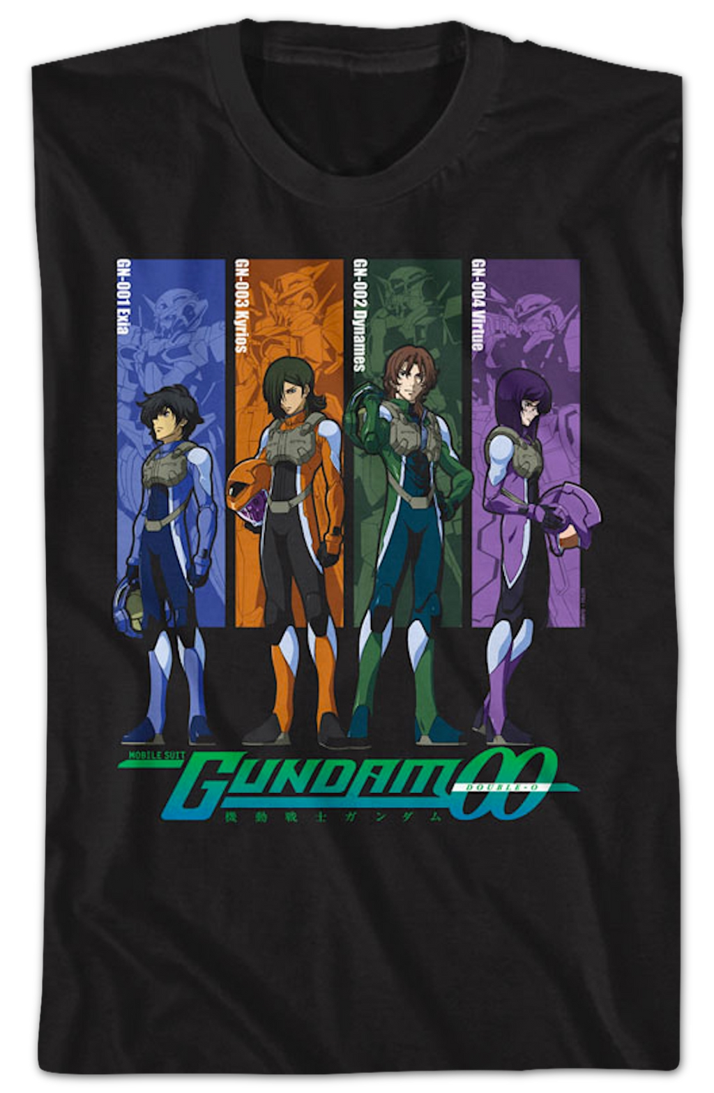 Mobile Suit Gundam 00 T-Shirt product image 2