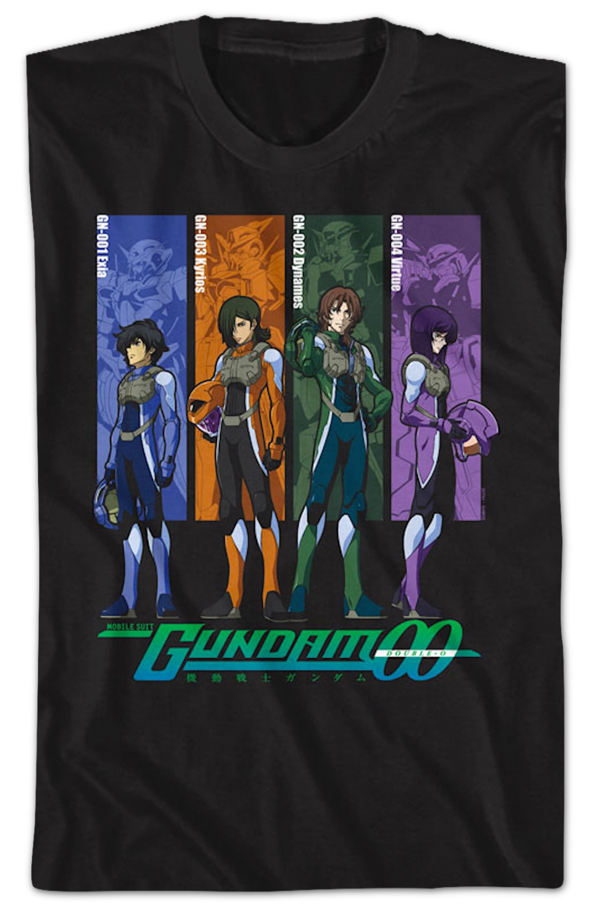 Mobile Suit Gundam 00 T-Shirt product image 2