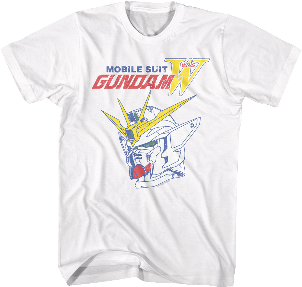 Mobile Suit Gundam Wing T-Shirt product image 1