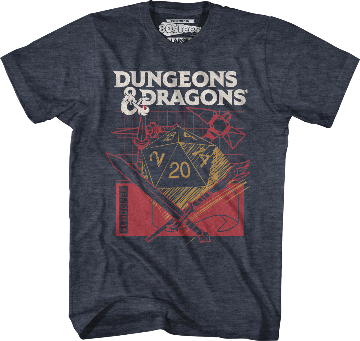 Modifier Dungeons & Dragons T-Shirt product image 1