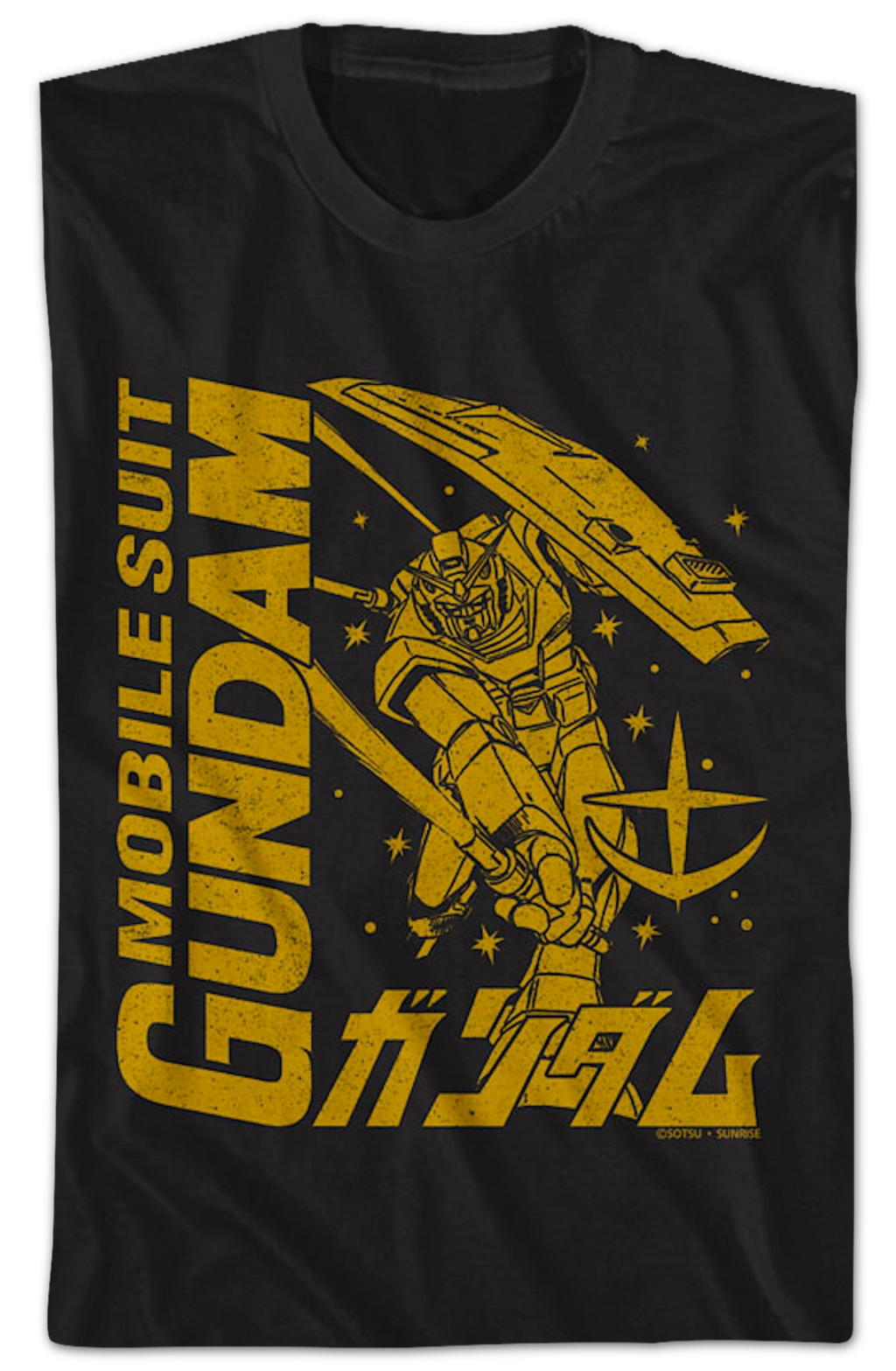 Monochrome Mobile Suit Gundam T-Shirt product image 2
