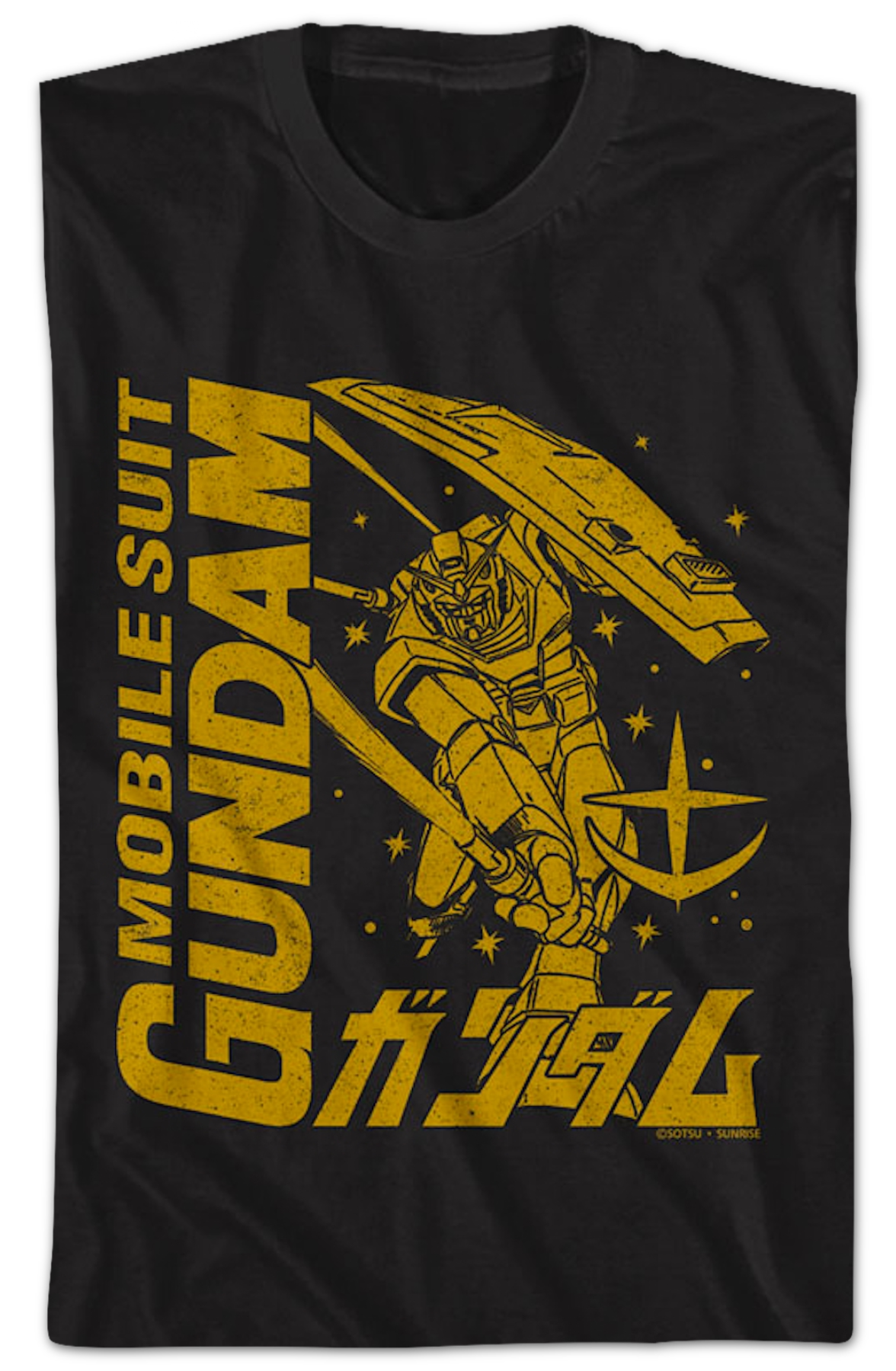 Monochrome Mobile Suit Gundam T-Shirt product image 2
