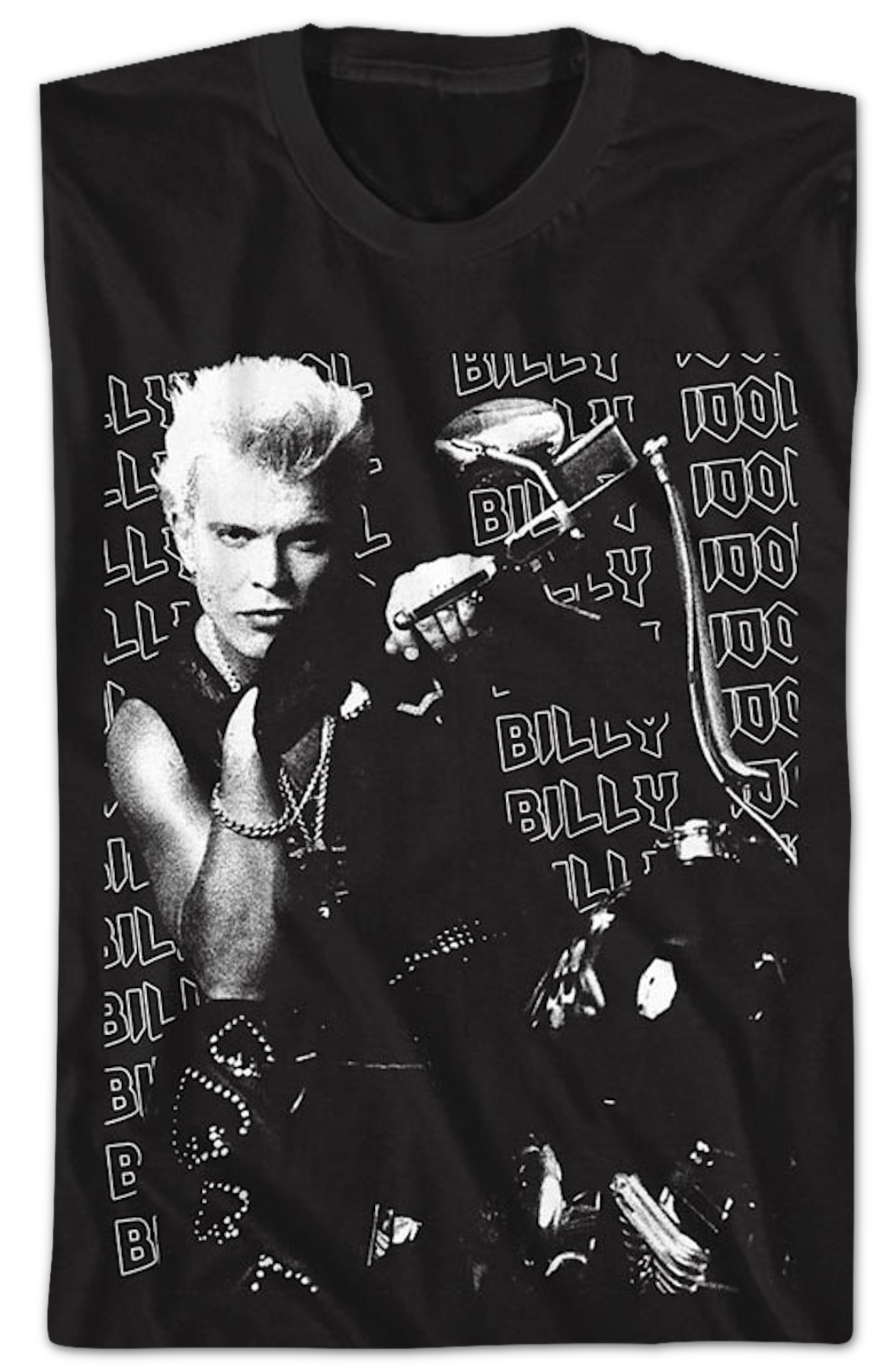 Motorcycle Photo Billy Idol T-Shirt product image 2