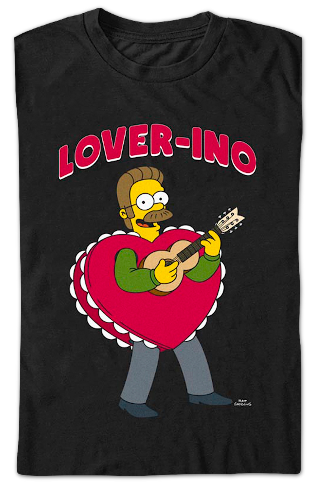 Ned Flanders Lover-ino Simpsons T-Shirt product image 2