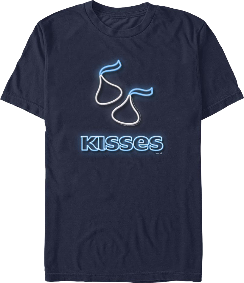 Neon Kisses Hershey's T-Shirt product image 1