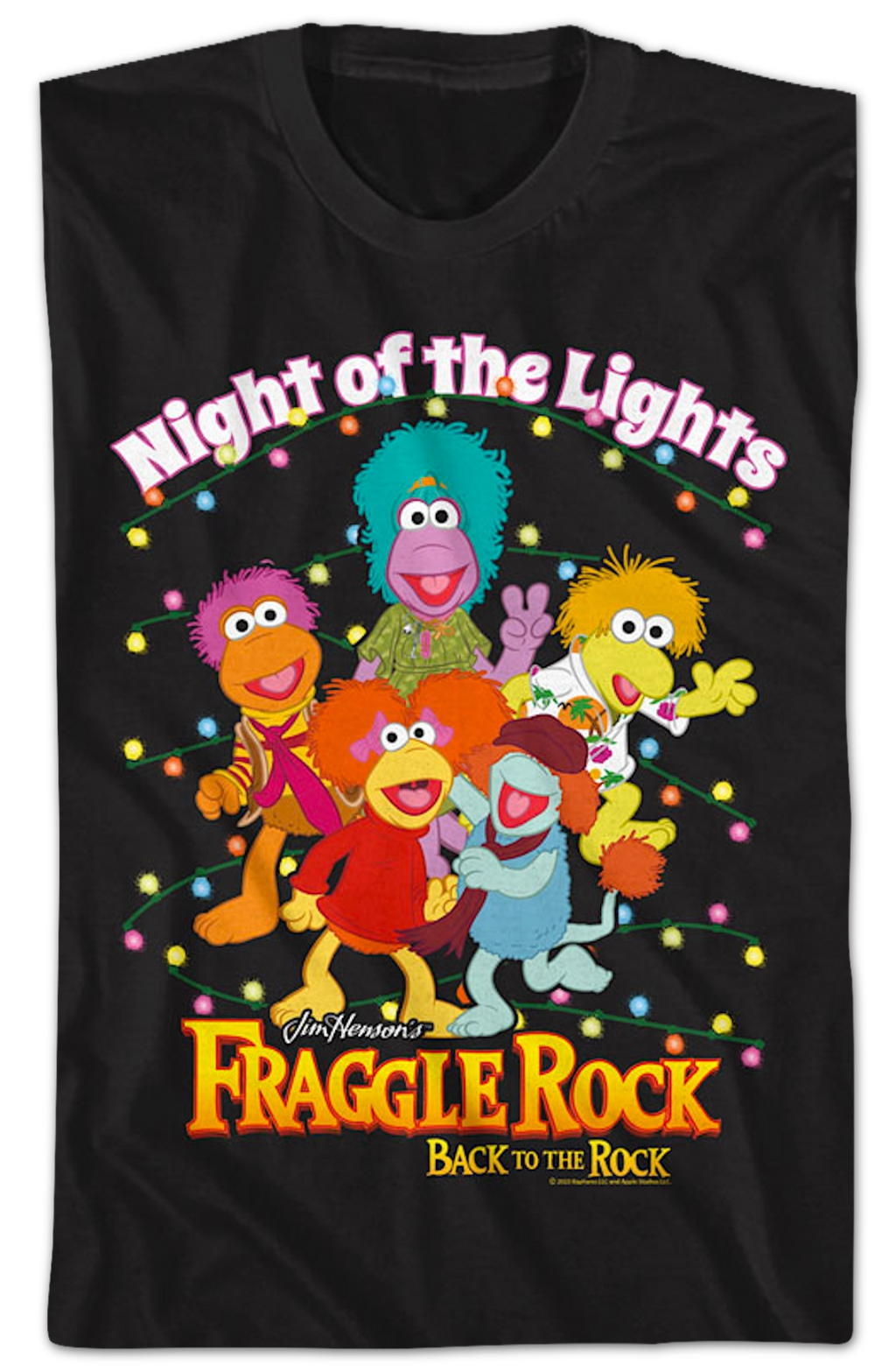 Night of the Lights Fraggle Rock T-Shirt product image 2