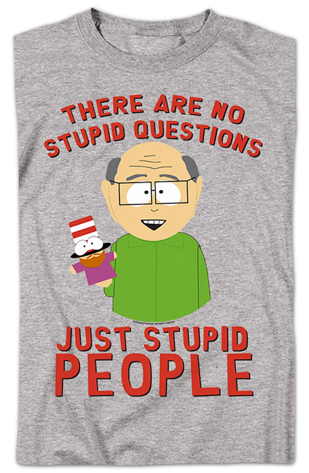 No Stupid Questions South Park T-Shirt product image 2