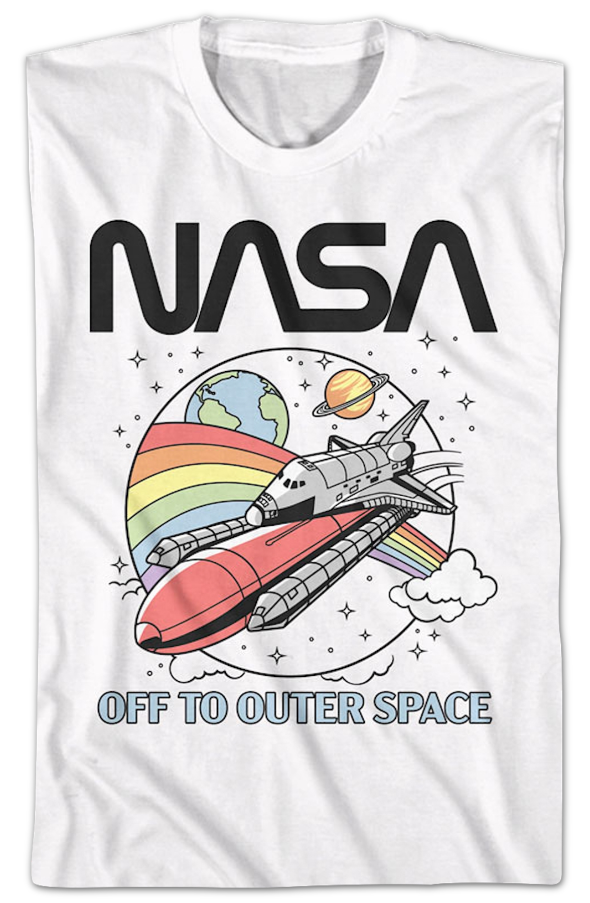 Off To Outer Space NASA T-Shirt product image 2