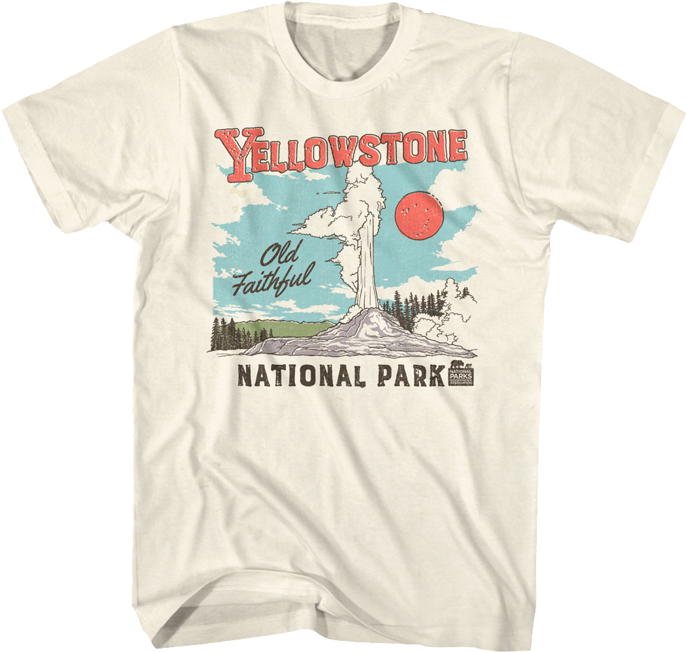 Old Faithful Yellowstone National Park T-Shirt product image 1