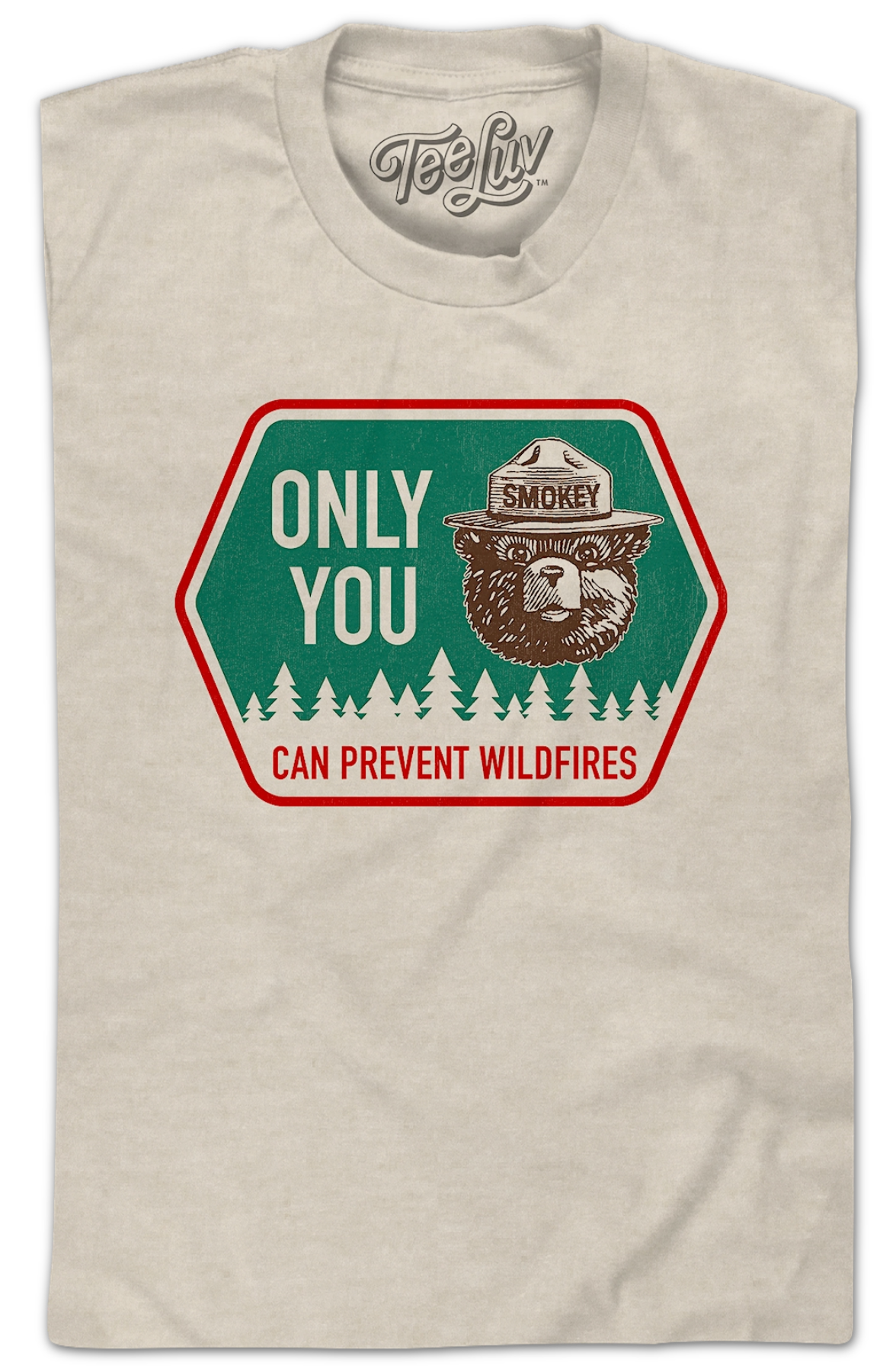 Only You Can Prevent Wildfires Smokey Bear T-Shirt product image 2
