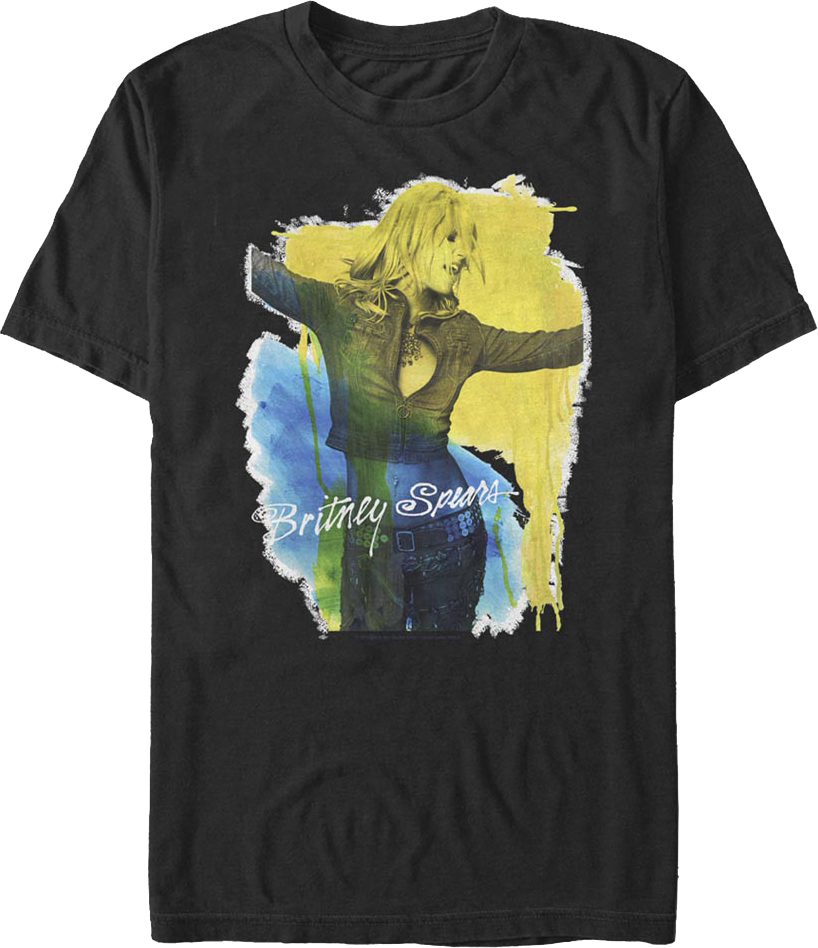 Paint Splatter Britney Spears T-Shirt product image 1