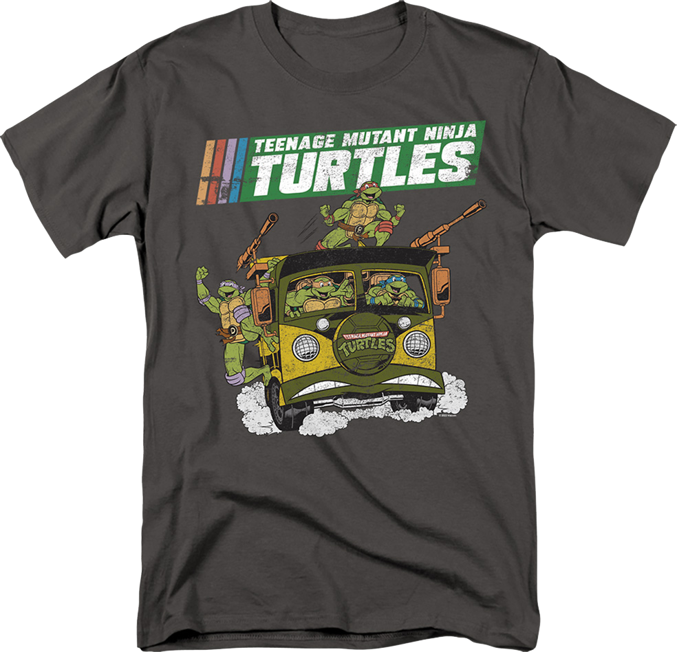 Party Wagon Teenage Mutant Ninja Turtles T-Shirt product image 1