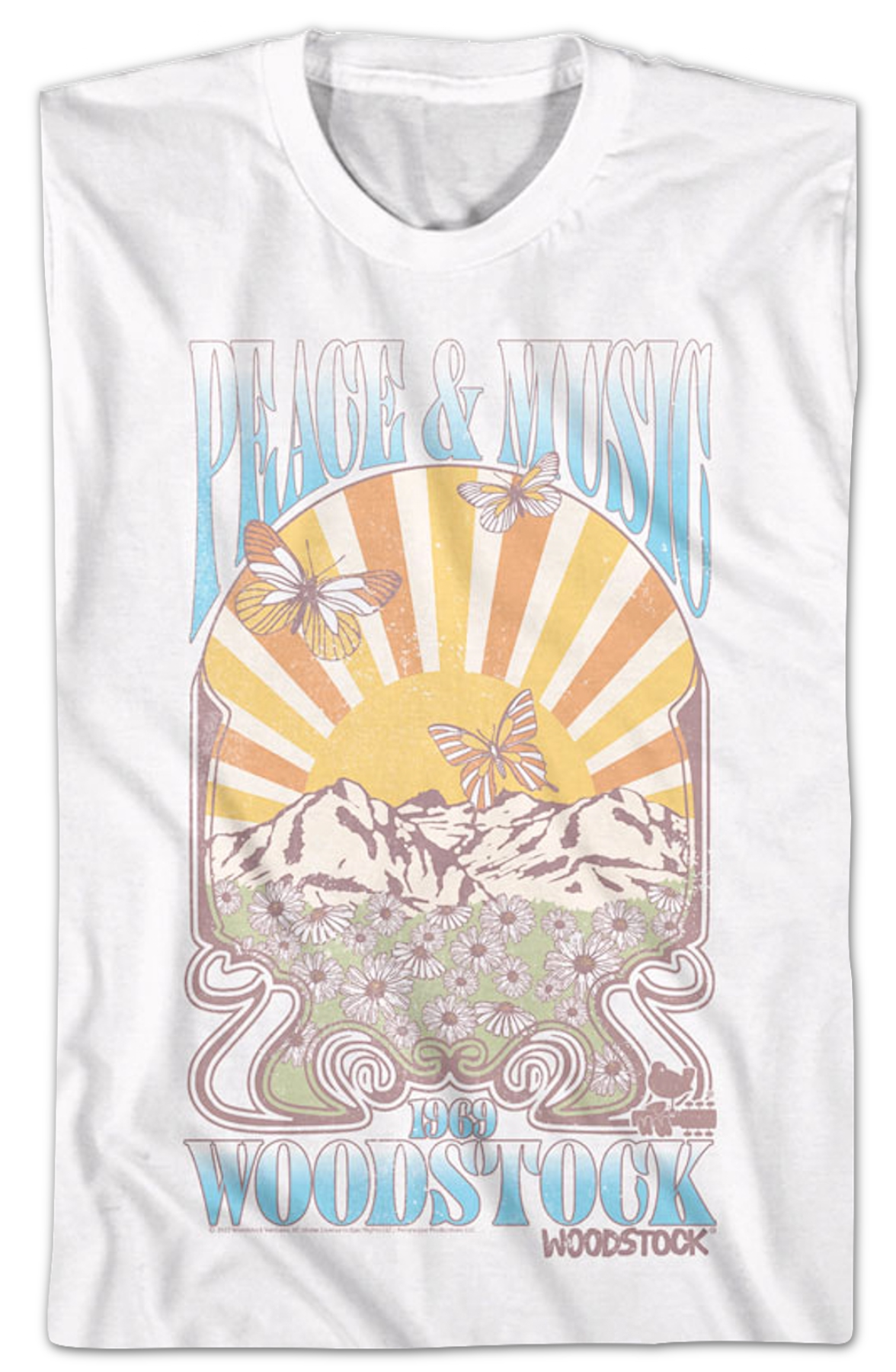 Peace & Music Woodstock T-Shirt product image 2