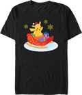 Pikachu Sleigh Ride Pokemon T-Shirt product image 1