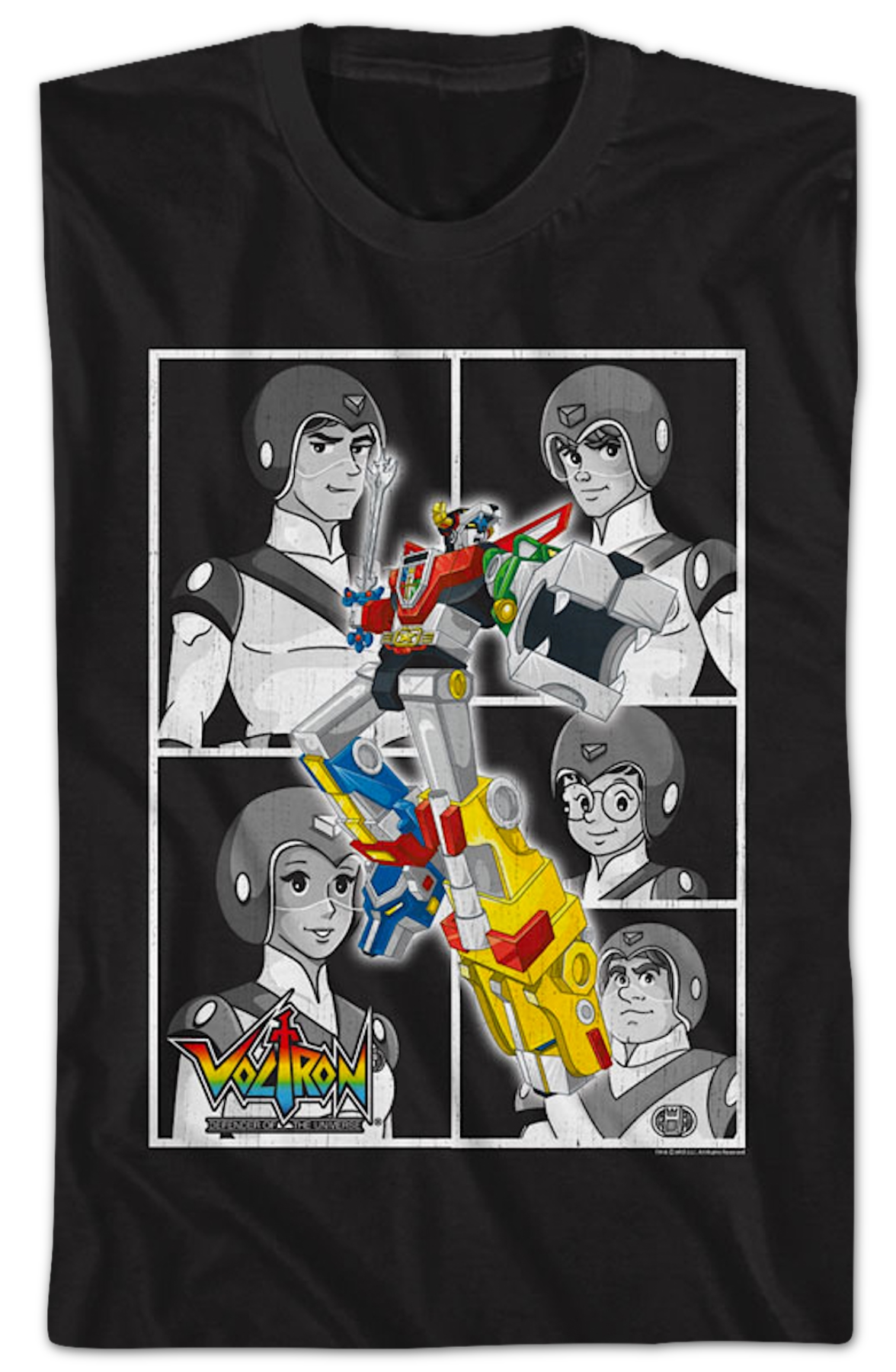 Pilot Panels Voltron T-Shirt product image 2