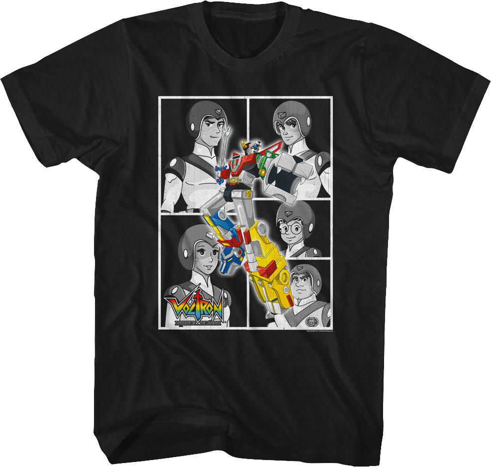Pilot Panels Voltron T-Shirt product image 1
