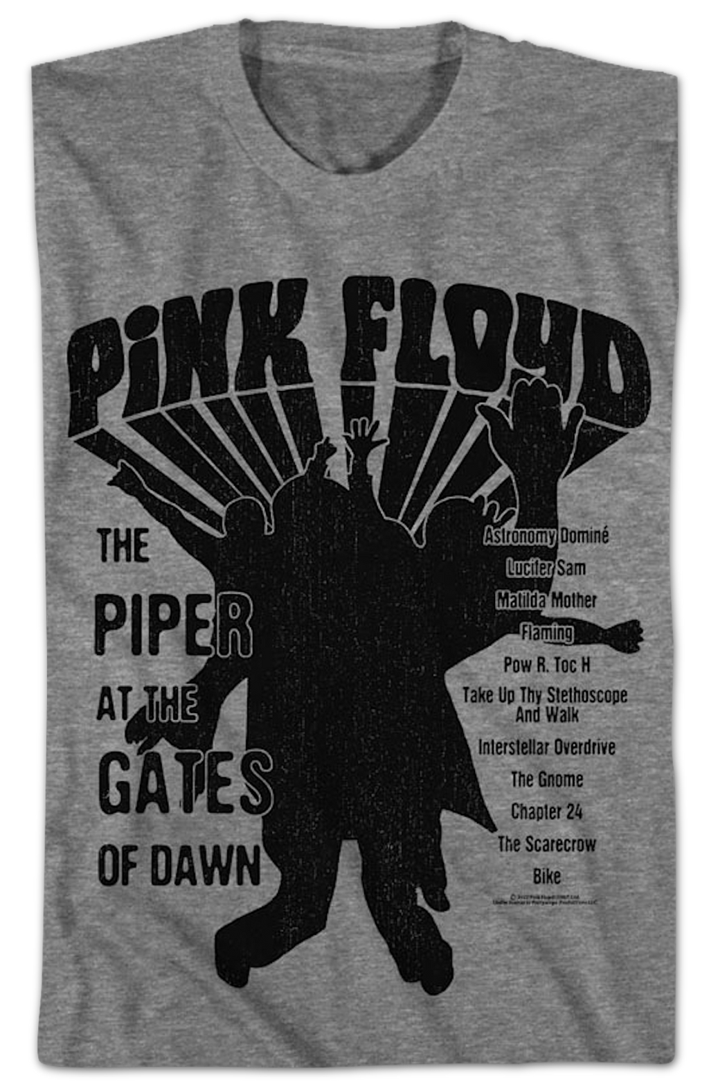 Piper At The Gates Silhouettes Pink Floyd T-Shirt product image 2