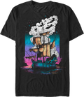 Pirate Ship Silhouettes Peter Pan Disney T-Shirt product image 1
