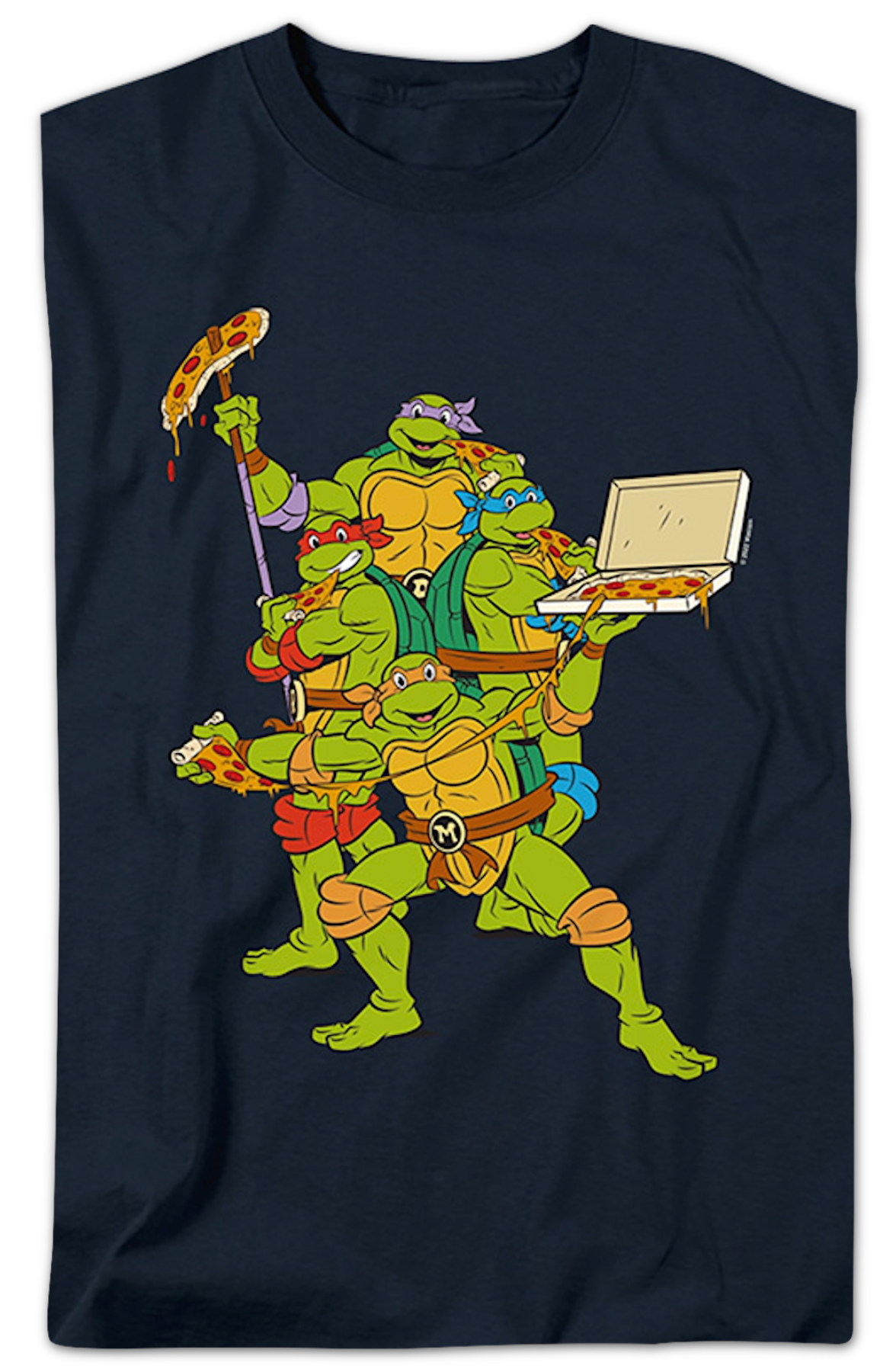 Pizza Party Teenage Mutant Nina Turtles T-Shirt product image 2