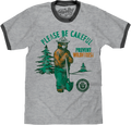 Please Be Careful Prevent Wildfires Smokey Bear Ringer Shirt product image 1