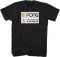 Pong Certified Gamer Atari T-Shirt product image 1